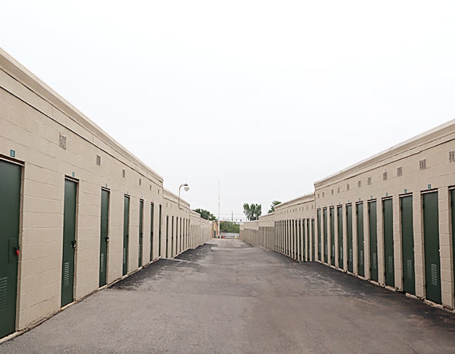 Outdoor storage units at A-AAAKey - 68th St. in Tulsa, Oklahoma,
