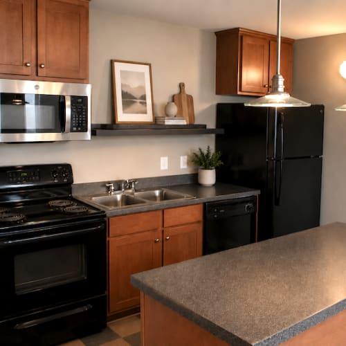 View amenities at Stockbridge Apartments in Des Moines, Iowa