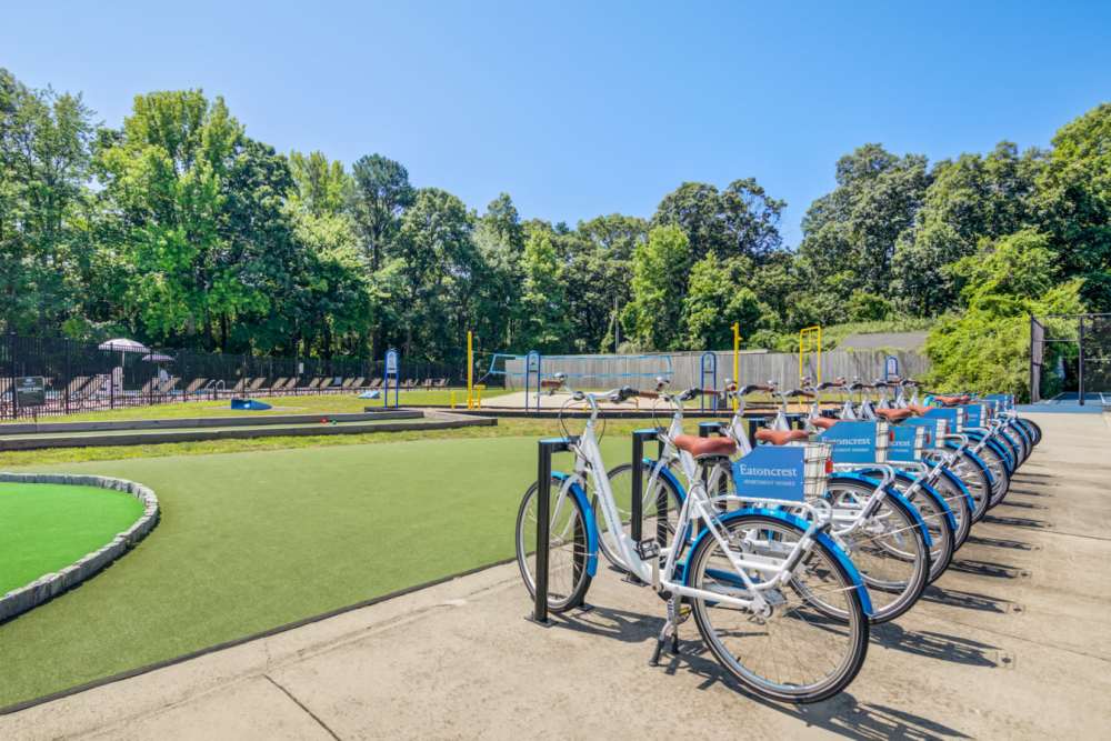 Bike share at Eatoncrest Apartment Homes in Eatontown, New Jersey