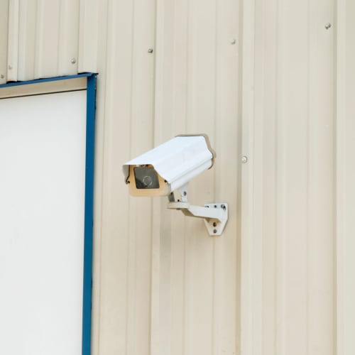 Security cameras at Red Dot Storage in Denham Springs, Louisiana