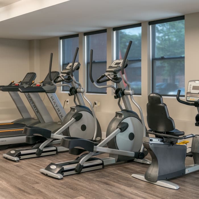 State-of-the-art fitness center at Elevations One, Woodbridge, Virginia