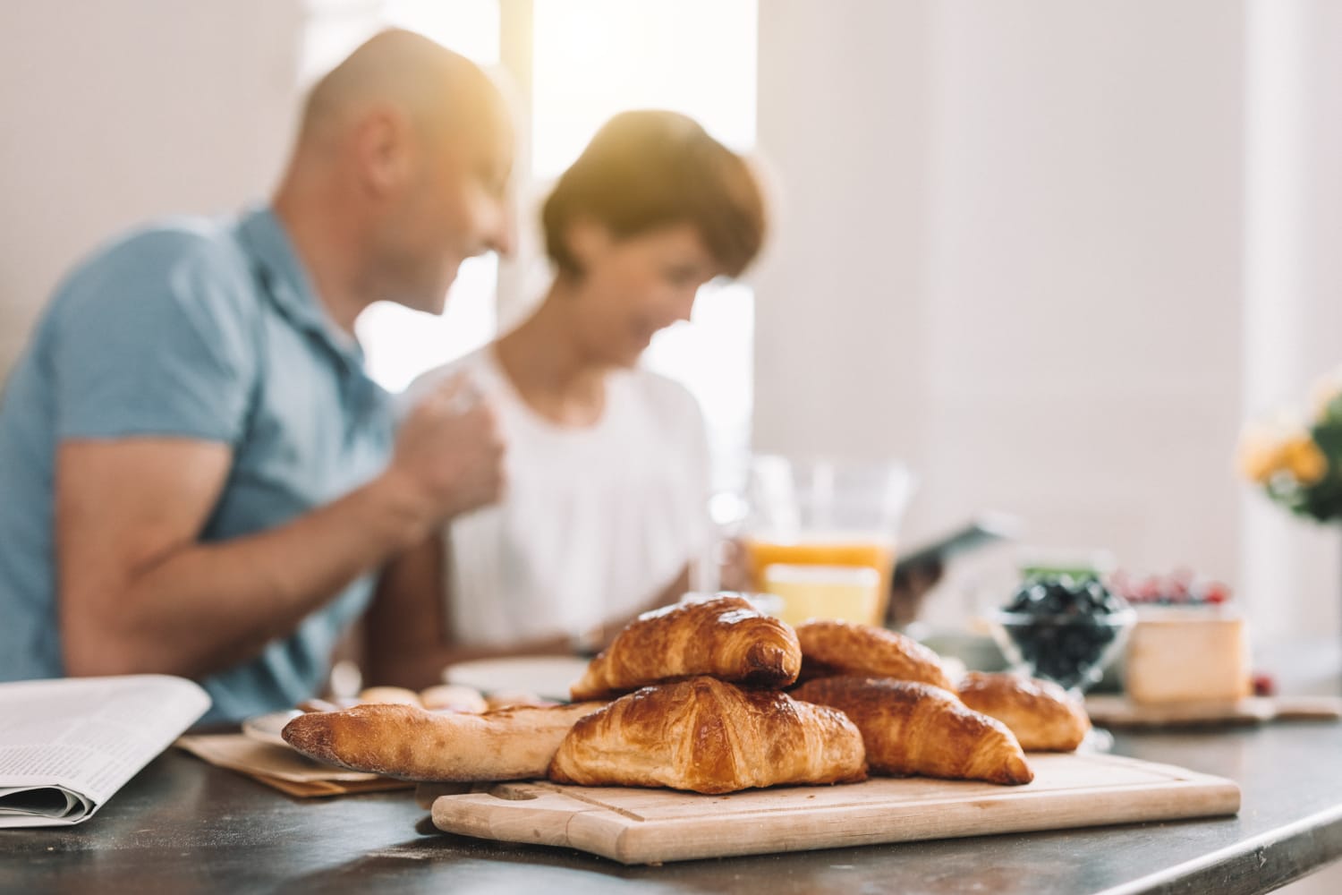 residents baking at home at Cloverbasin Village in Longmont, Colorado