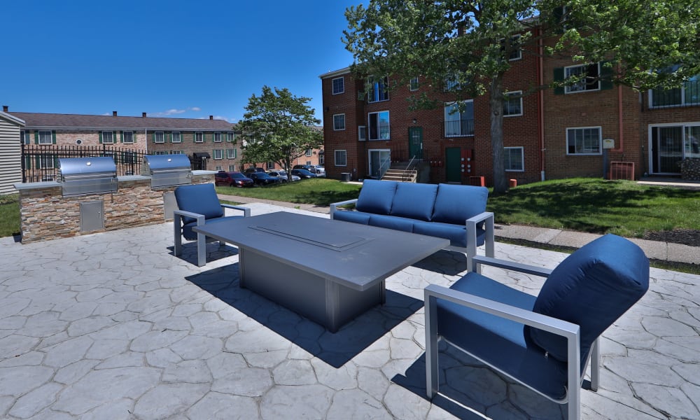 Outdoor Grilling Station to Eagle's Crest Apartments in Harrisburg, Pennsylvania