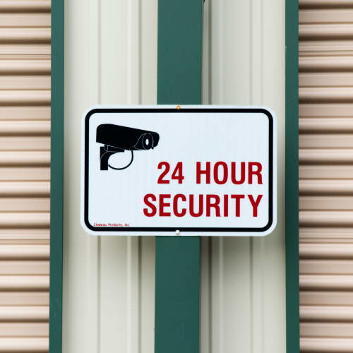 24 hour security at Red Dot Storage in Holt, Michigan