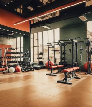 Fitness center at Pinnacle at Afton in Richmond, Virginia