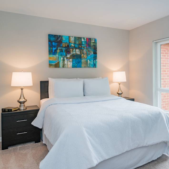 Spacious bedroom at Elevations One, Woodbridge, Virginia