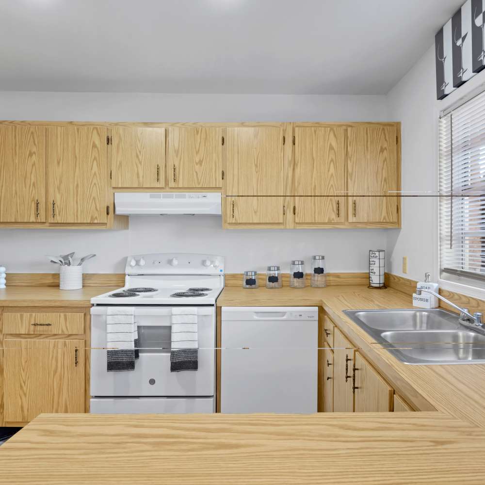 Kitchen at Carlton Arms Of Magnolia Valley in New Port Richey, Florida