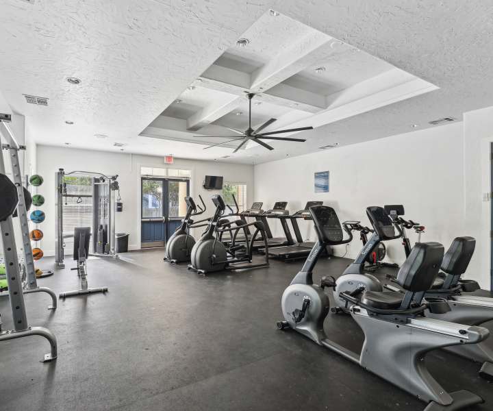 Fitness center at Sutton in Austin, Texas 