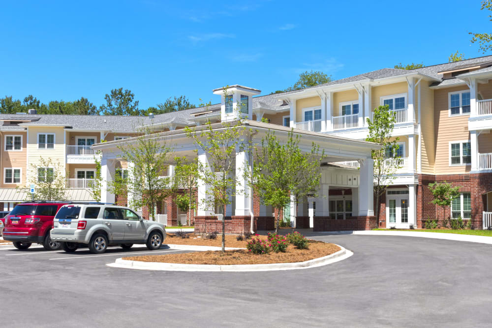 Front entrance to Harmony at Wescott in Summerville, South Carolina