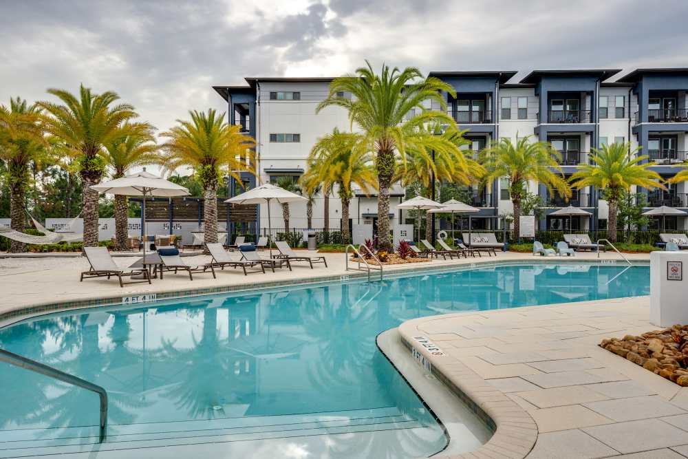 Swimming pool at Steele Creek in Jacksonville, Florida