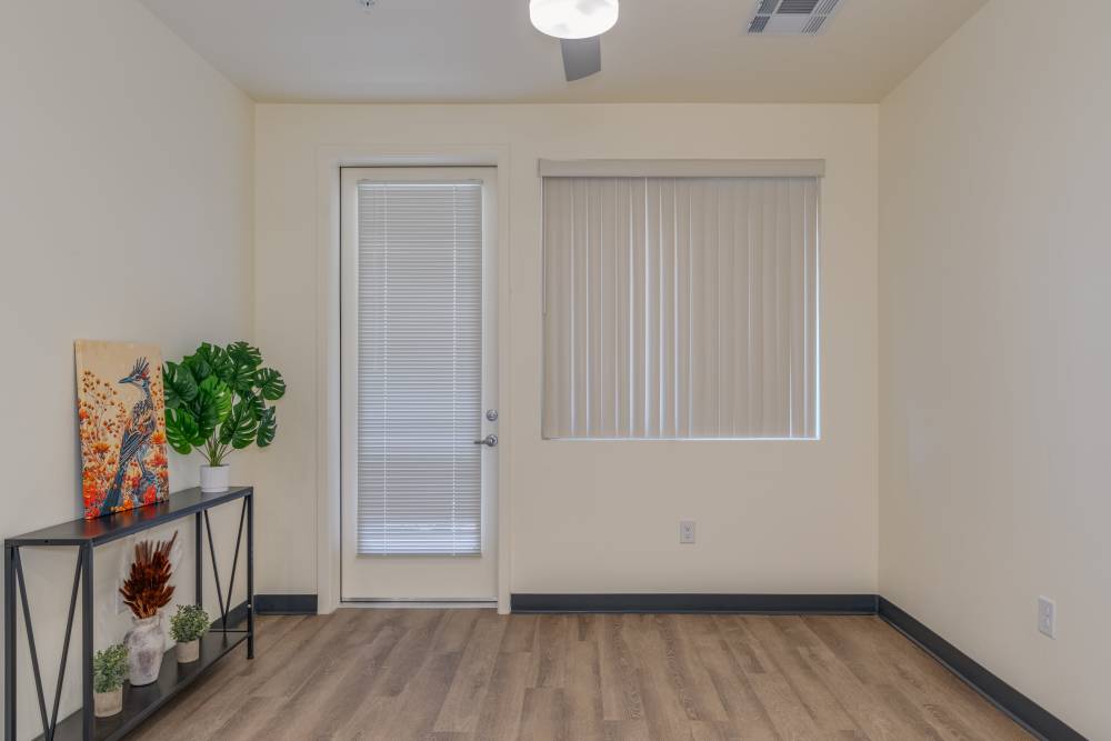 Styled 1 bedroom living area- Vacant
