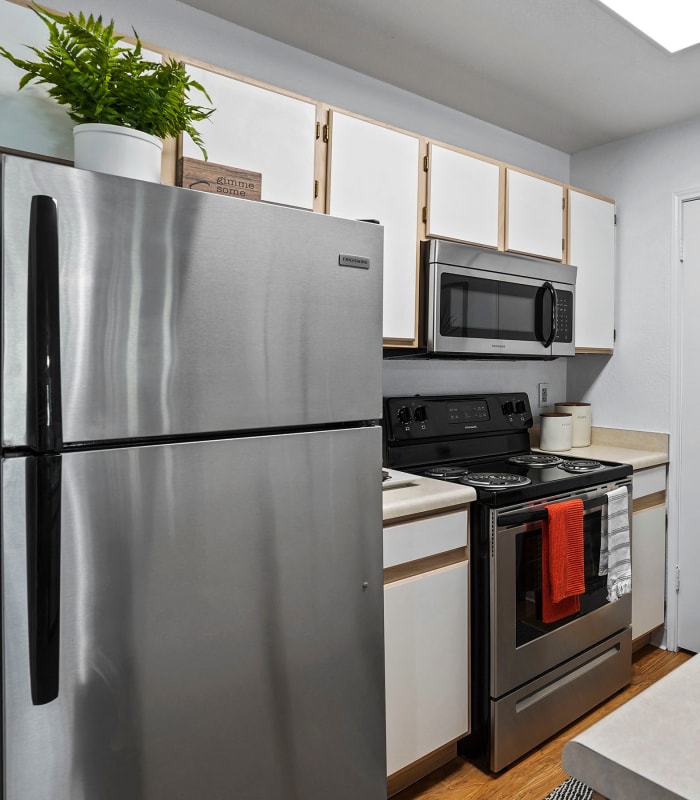 Kitchen at Acacia Park Apartments in El Paso, Texas