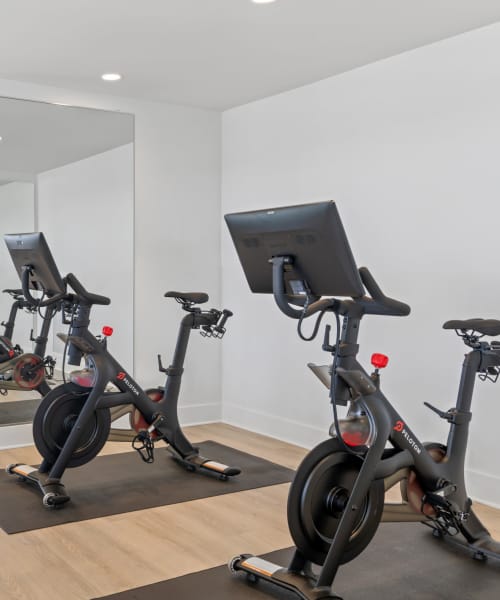 Person swimming underwater in the pool at The Guild in Richmond, Virginia