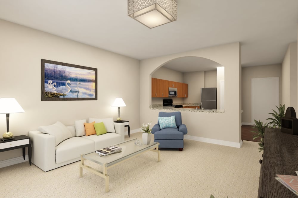 Living room at Harmony at Mt. Juliet in Mt Juliet, Tennessee