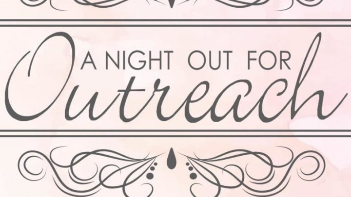A night out for outreach logo image