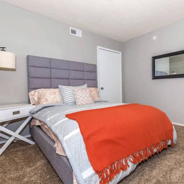 Bedroom at Barcelo Apartment Homes in San Antonio, Texas
