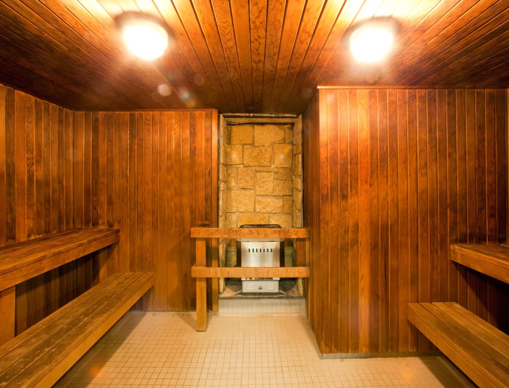 Sauna at Widdicombe Place in Etobicoke, Ontario