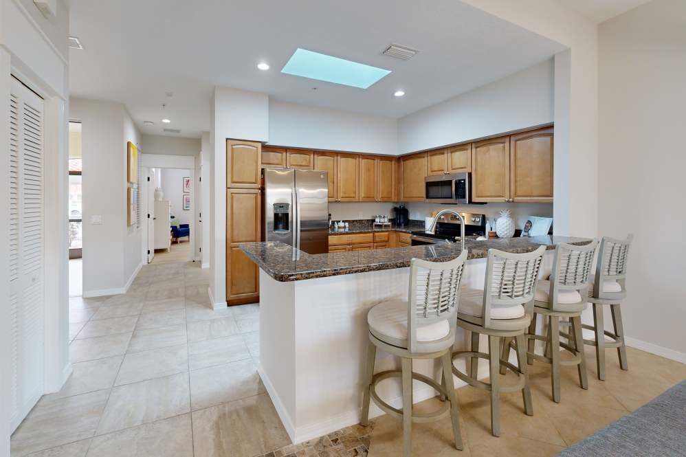 Resident kitchen area