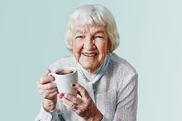 Lady with Coffee