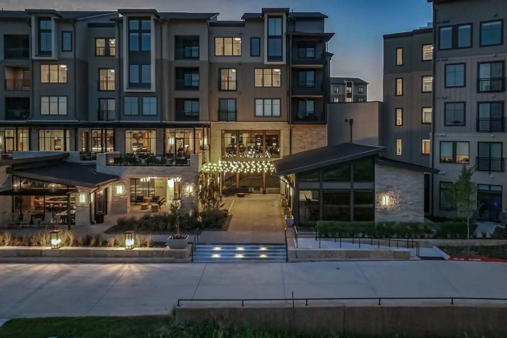 Exterior at Touchmark at Emerald Lake in McKinney, Texas