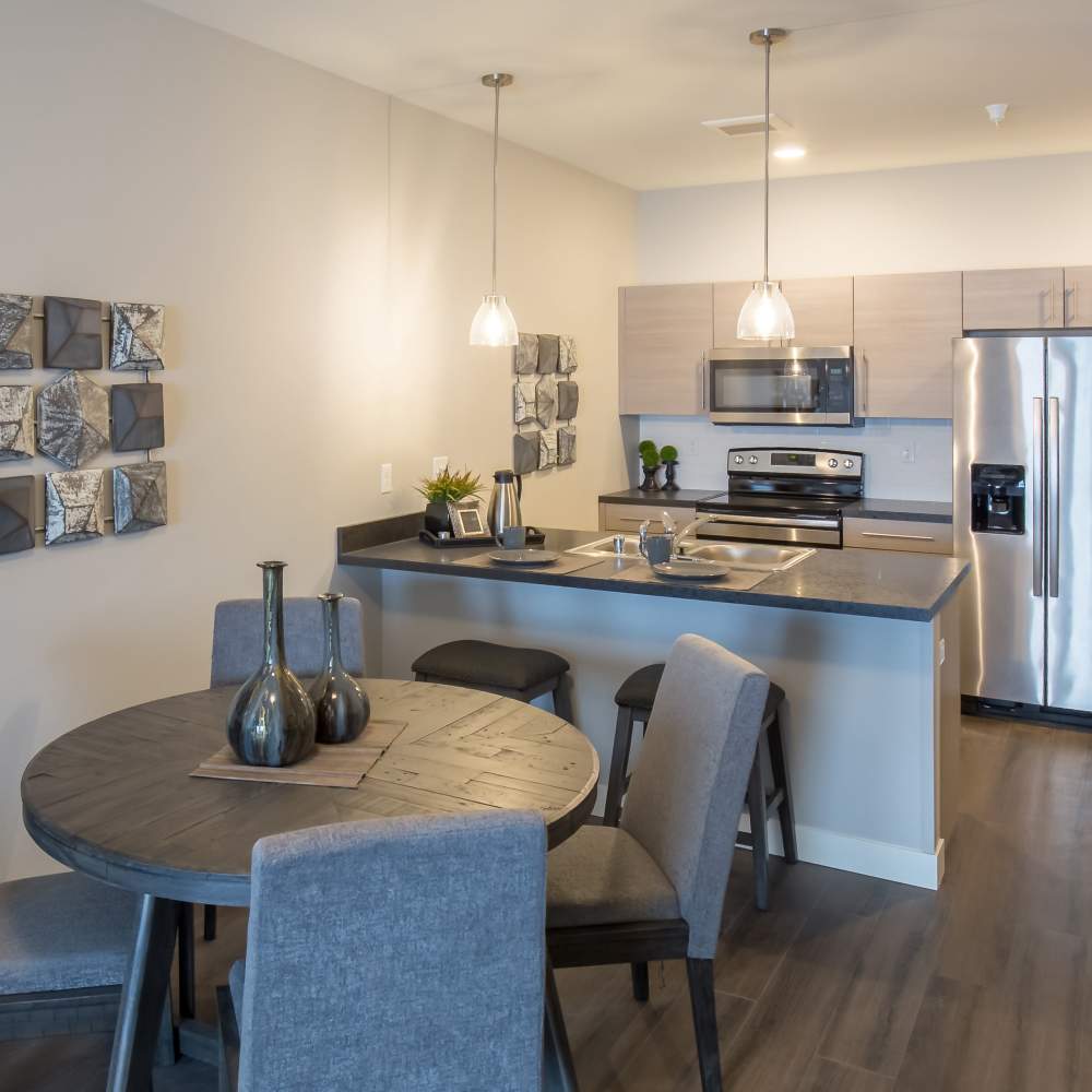 Private patio at Shiloh Commons in Billings, Montana