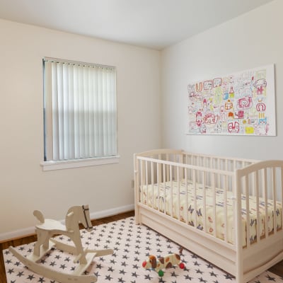 A kid bedroom at Hamilton Redoubt in Newport News, Virginia