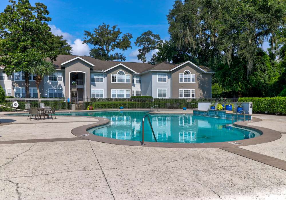 Pool area at The Reserve at Kanapaha in Gainesville, Florida
