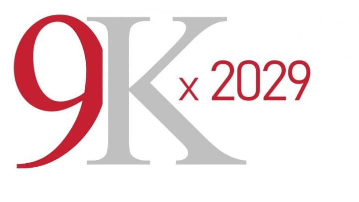 9k by 2029 logo