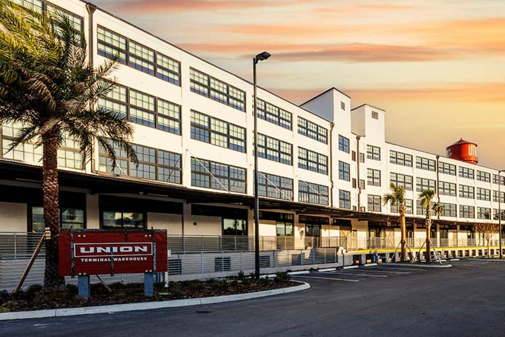Exterior shot of Workhouse at Union Terminal in Jacksonville, Florida
