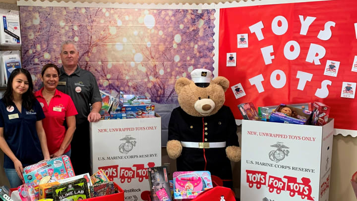 San Go Self Storage Toys For Tots 2020