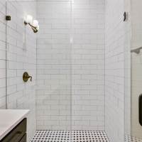Bathroom with walk-in shower at Domain Memorial in Houston, Texas