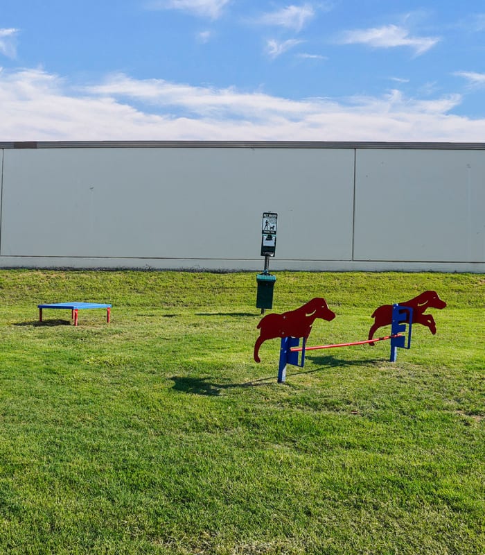 The Dog park at Chardonnay in Tulsa, Oklahoma