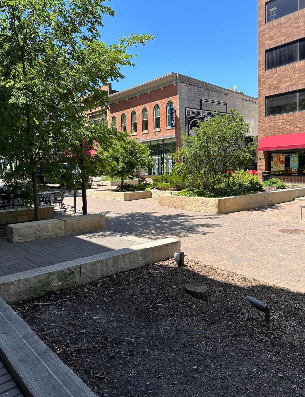Surrounding neighborhood near The Nest in Iowa City, Iowa