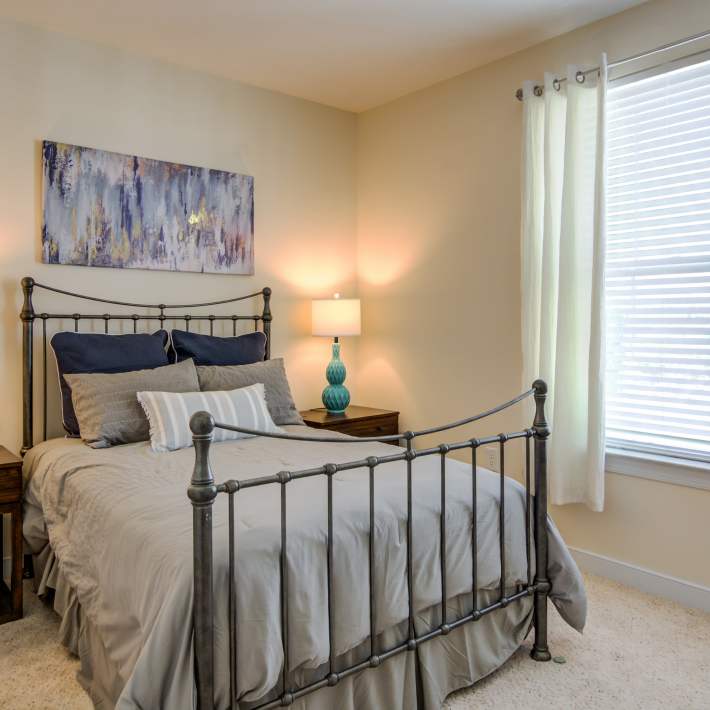 Bedroom in an apartment at The Carlton at Greenbrier, Chesapeake, Virginia