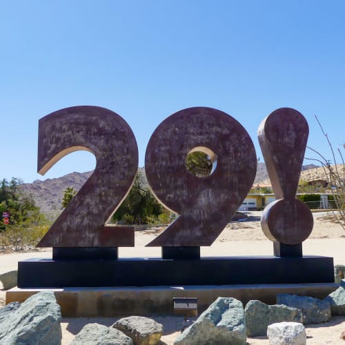 29 Palms welcome sign