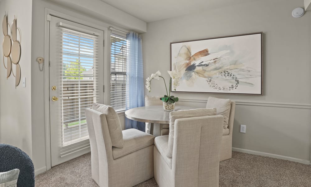 Dining room at Winchester Apartments in Amarillo, Texas