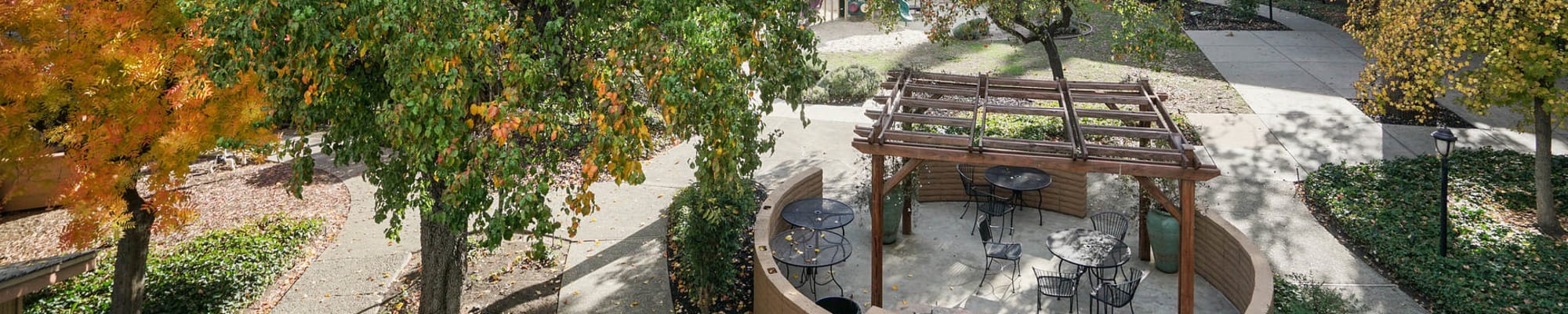 Courtyard at Palm Lake Apartment Homes in Concord, California