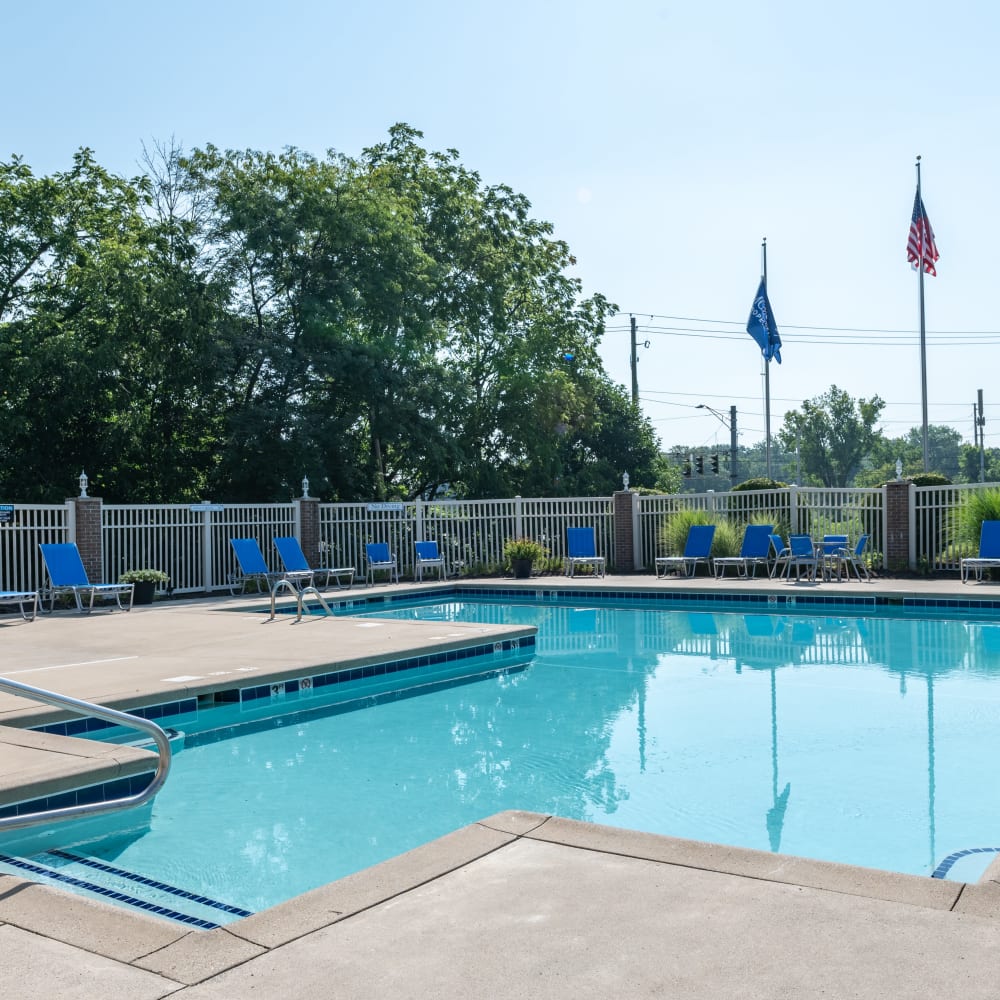 Swimming pool at The Summit at Ridgewood in Fort Wayne, Indiana