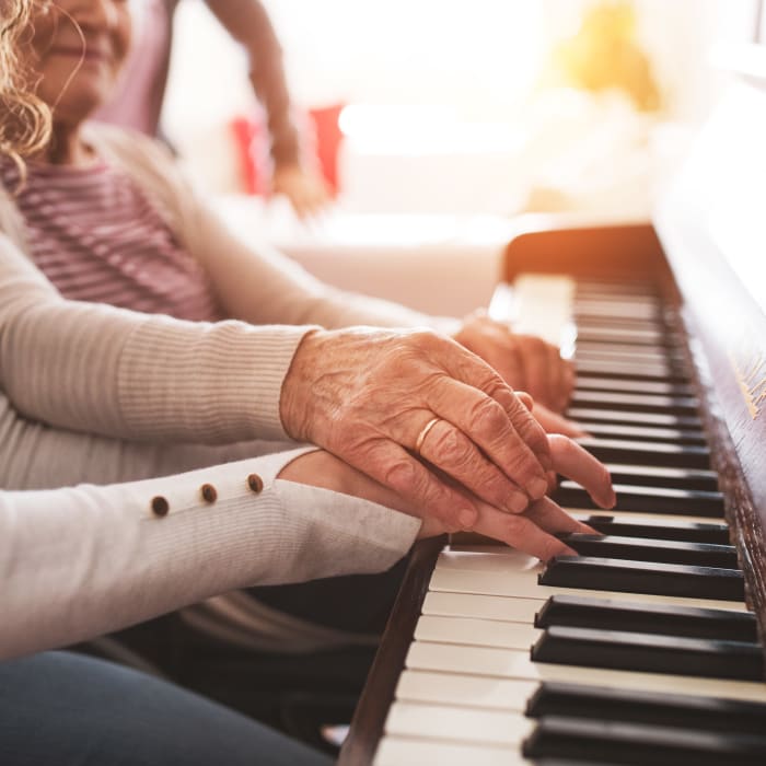 The Music Speaks program at Country Meadow Place in Mason City, Iowa