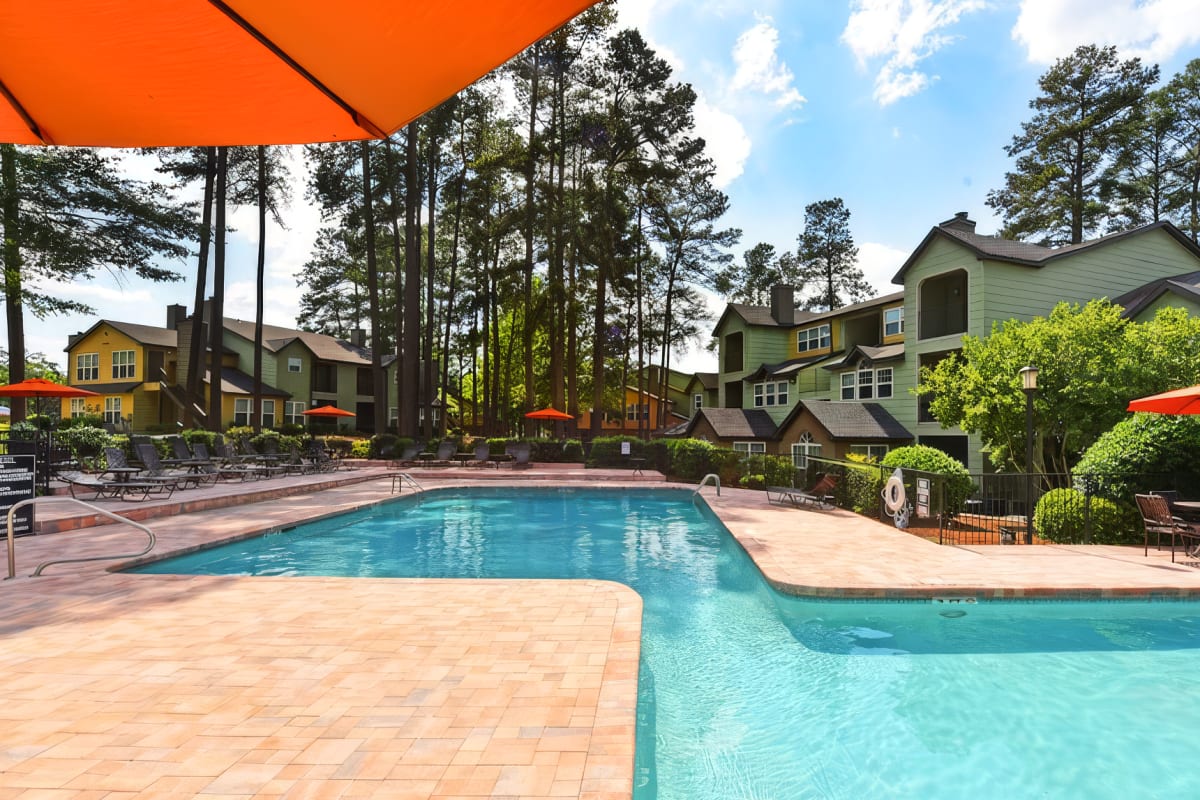 Community swimming pool at Maynard of Augusta in Augusta, Georgia