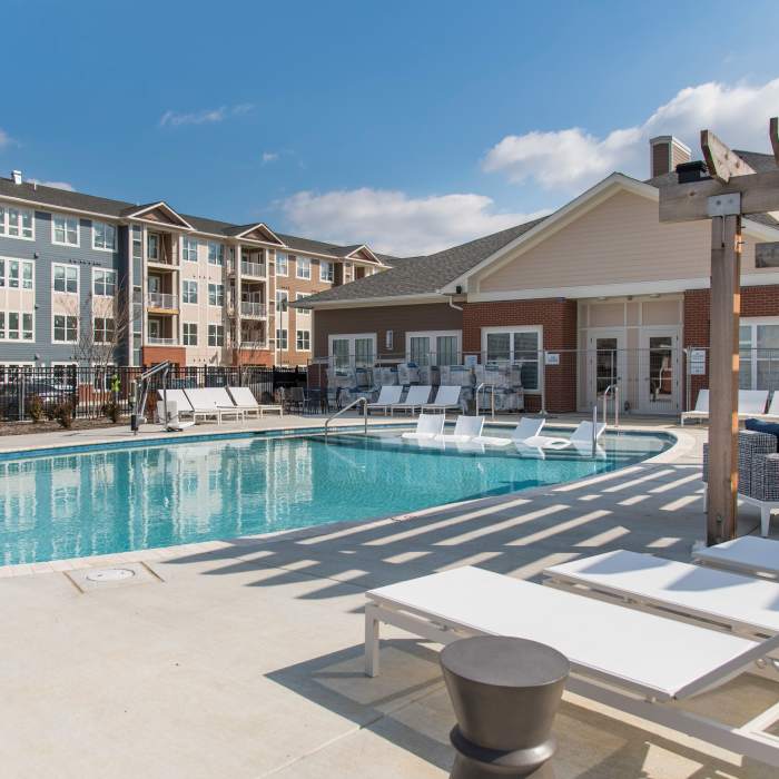 Resort-Inspired Swimming Pool at Palmer's Creek, Fredericksburg, Virginia