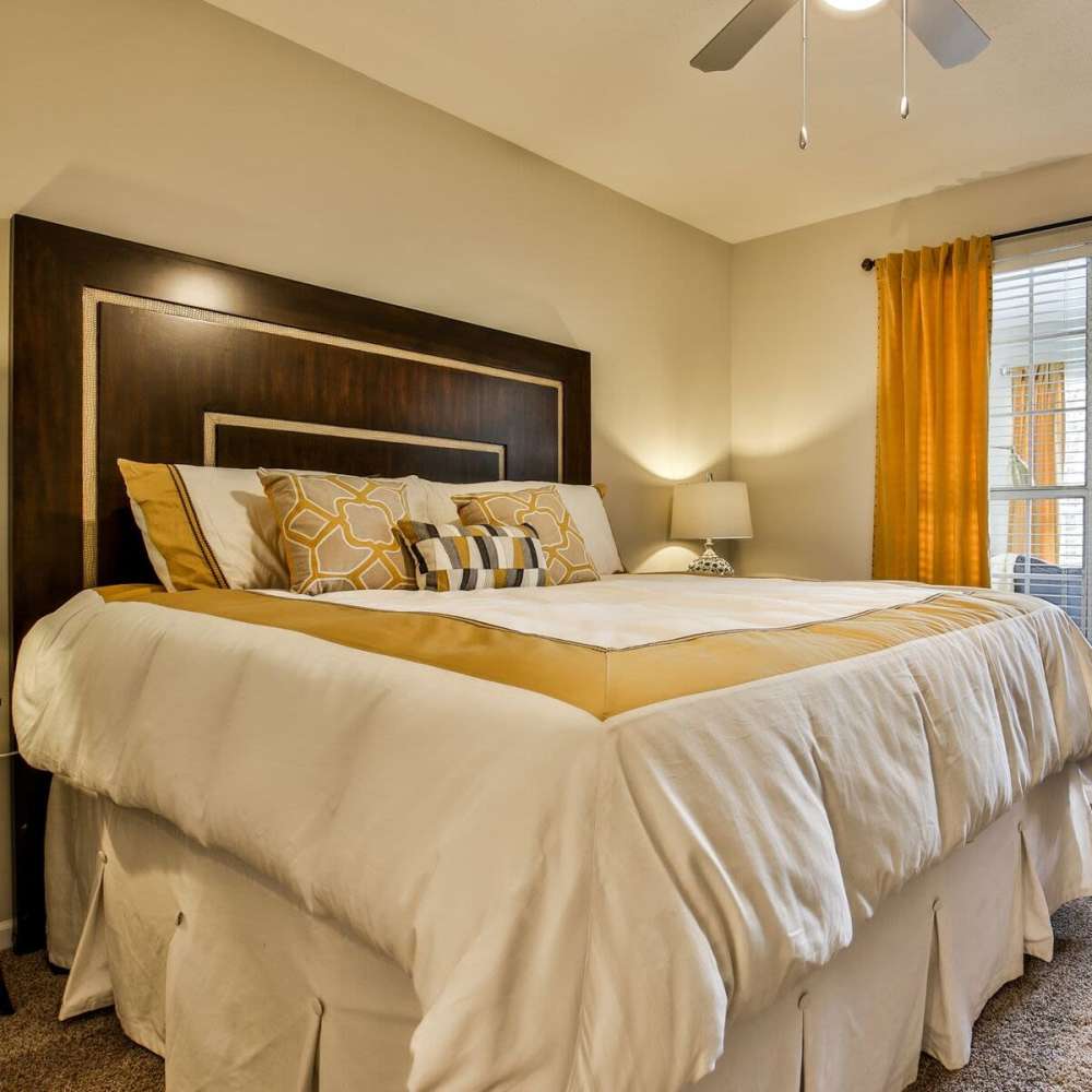 Bedroom with a cozy bed at Avonlea Highlands in Cartersville, Georgia