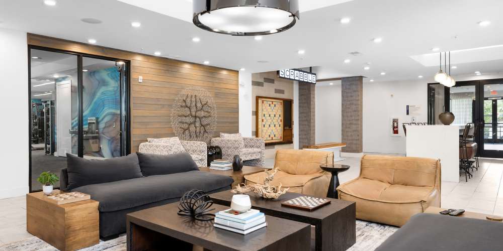 Community Clubhouse SoBA Apartments in Jacksonville, Florida
