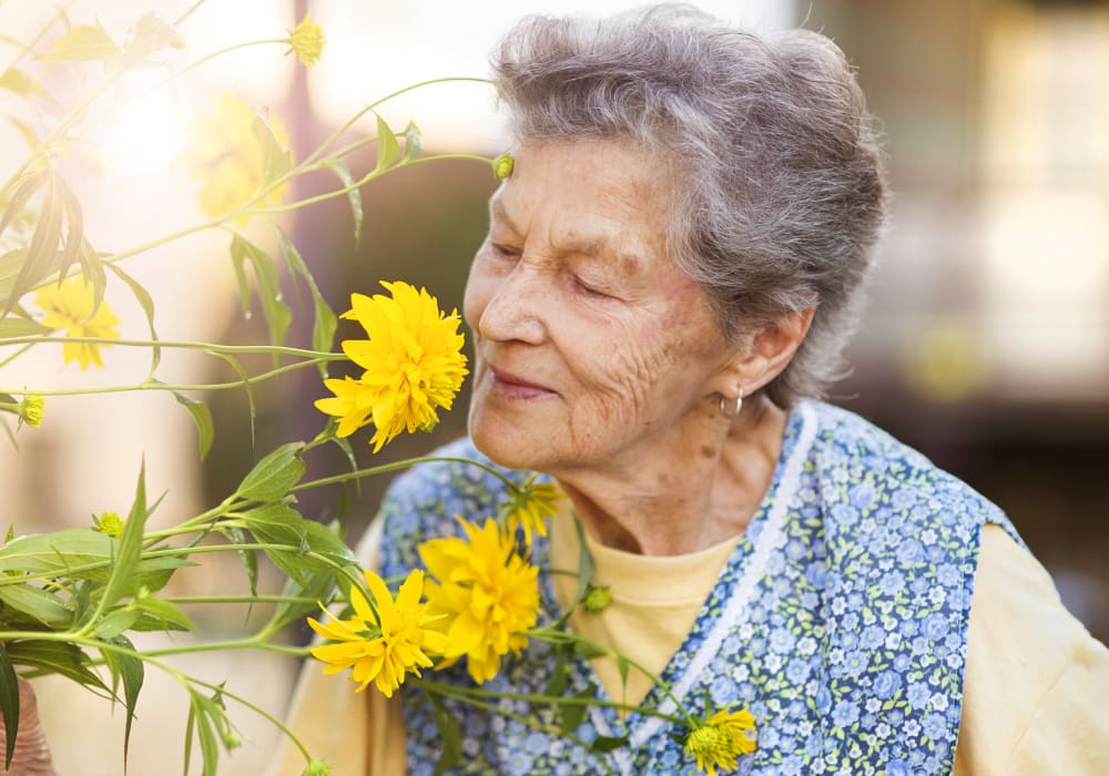 Assisted-living at The Village of the Heights in Houston, Texas