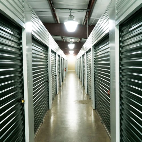Climate controlled storage units at Red Dot Storage in Covington, Louisiana