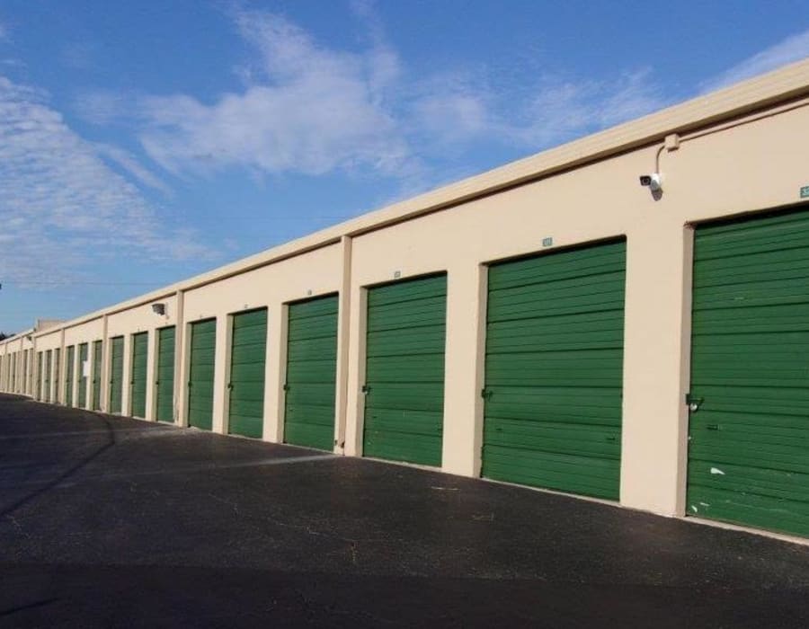 Exterior of outdoor units at A-AAAKey - Evers in San Antonio, Texas