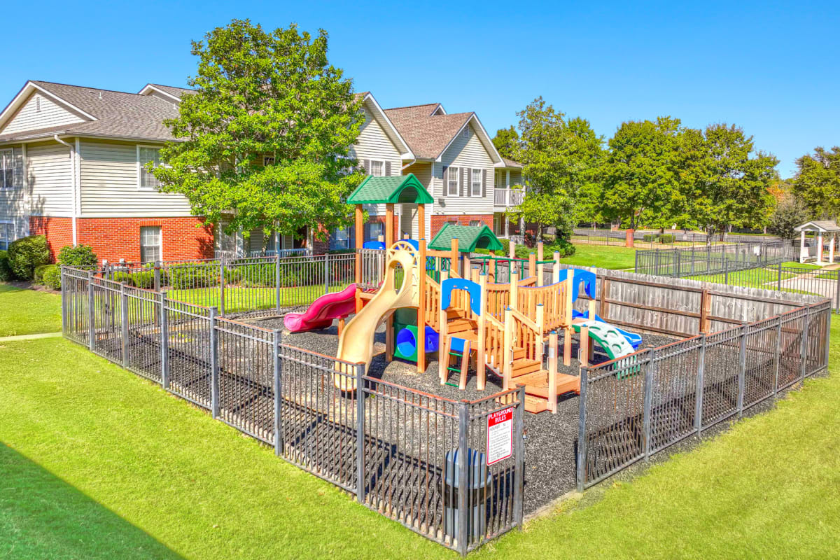 Children's playground at Atlas at Goodlett Farms in Cordova, Tennessee