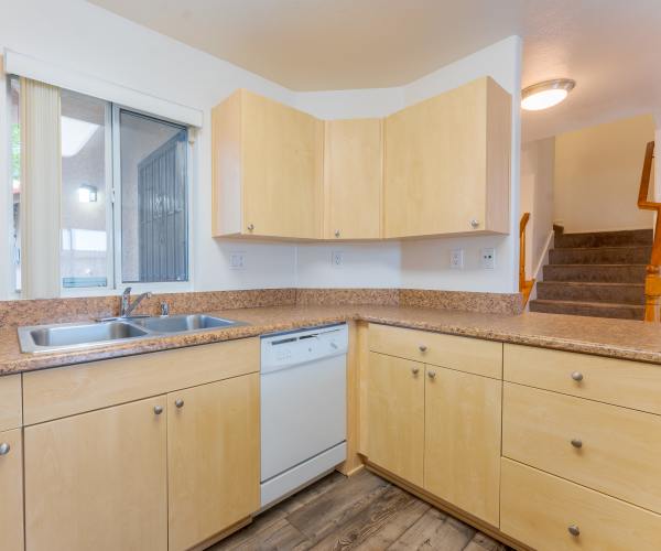A kitchen in a home at Vista Ridge in Vista, California
