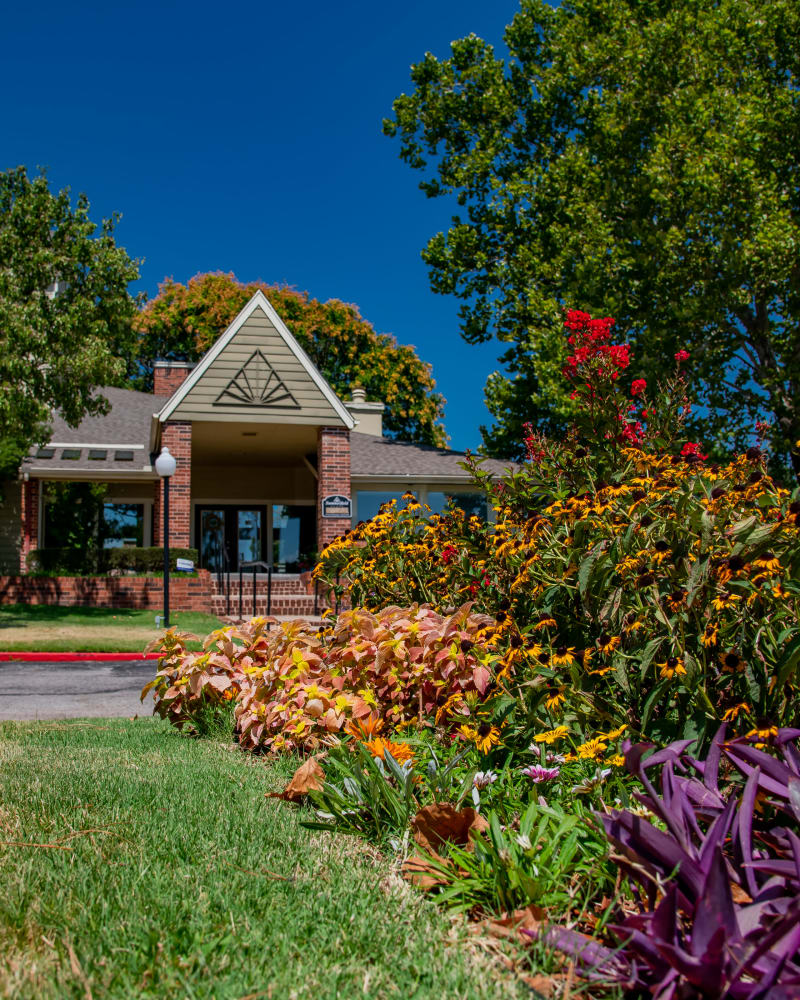 Beautiful clubhouse at Summerfield Place Apartments in Oklahoma City, Oklahoma