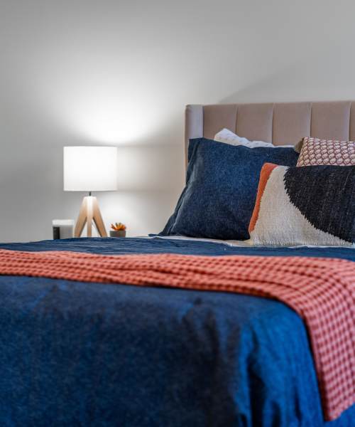 Bedroom at 5 Row in Charlottesville,Virginia